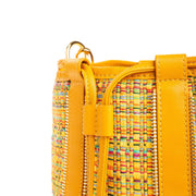 BUCKET BAG MALU YELLOW VIES SILK