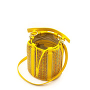 BUCKET BAG MALU YELLOW VIES SILK